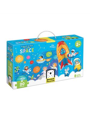 Space Figure It Out 20 Piece Puzzle
