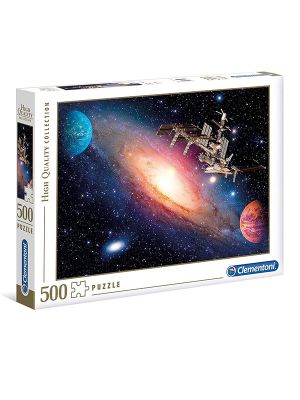 International Space Station and Galaxy Puzzle