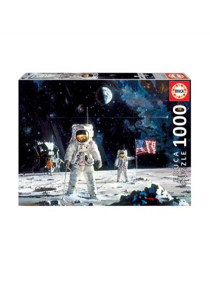 First Men on Moon 1000 Piece Puzzle