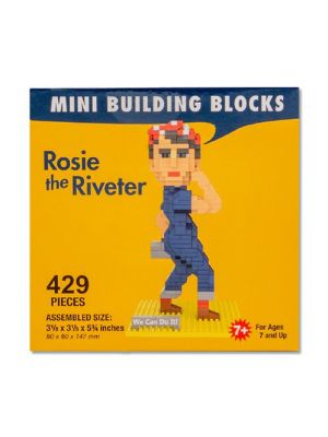 Rosie the Riveter Mini Building Blocks