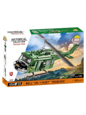 COBI Bell UH-1 Huey Iroquois Helicopter