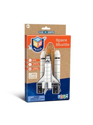 Space Shuttle 3D Puzzle with Astronauts
