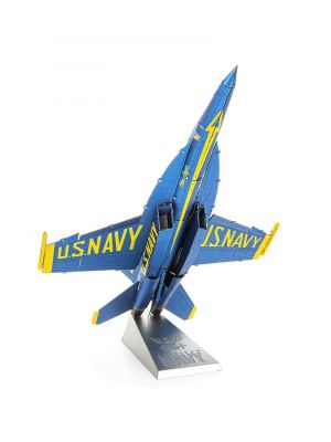 Blue Angels F/A-18 Super Hornet Metal Earth Model