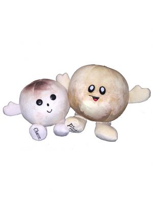 Pluto and Charon Celestial Buddy Plush