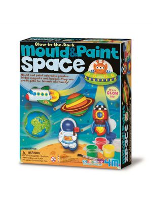 Mould and Paint Glow Space Plaster Figures