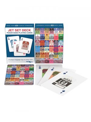 Baggage Tag Playing Cards