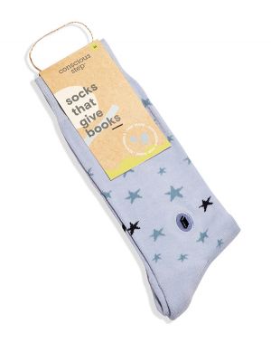 Star Socks That Give Books