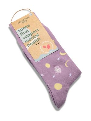 Moon Socks That Support Mental Health