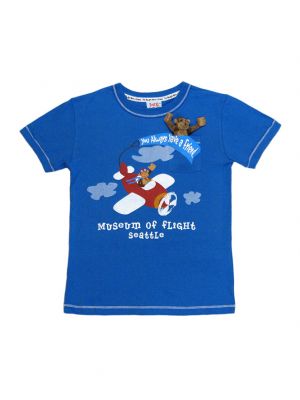 Pocket Monkey Flies Kids Tee
