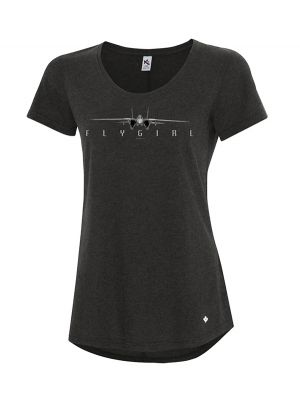 F-14 Tomcat Fly Girl Ladies Tee