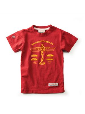 Boeing Heritage Red Youth Tee