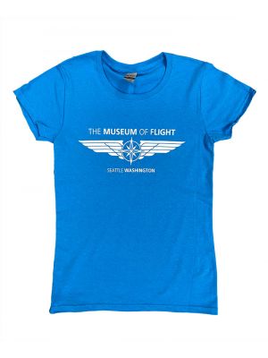 Compass Wings Ladies Sapphire Tee