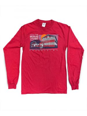Red Barn Museum of Flight Long Sleeve Tee 