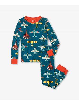 Flying Aircraft Youth PJ Set 
