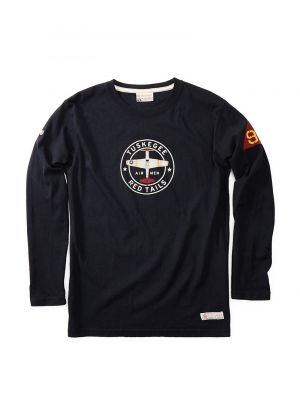 Tuskegee Air Men Red Tails Long Sleeve Tee