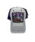 Henry Space Animals Mural Purple and Grey Cap