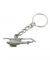 Bell UH-1 Huey Helicopter Pewter Keychain