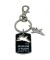 Cutout F-14 Tomcat Dogtag Key Ring