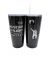 Disco Astronaut Black 20oz Tumbler with Straw