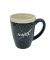 NASA Logo Etched Black Mug