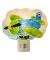 Airplane In Cloud Resin Night Light