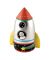 Resin Rocket Money Bank