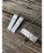 Silver Bi-plane bar necklace