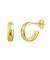 Twinkle Star Gold Hoops