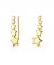 Shooting Star Gold Ear Climbers