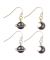 Saturn & Moon Earrings
