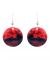 Round Mars Earrings