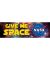 Give Me Space NASA Bumper Sticker