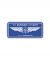 Compass Wings Blue Sticker