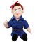 Rosie The Riveter Little Thinker Plush Doll