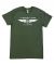 Compass Wings Forest Green Tee